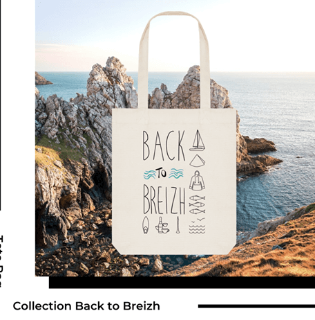 Breizh Traveller marque Bretonne créateur français de vêtements en coton bio, de tote bag, d’objets de décorations